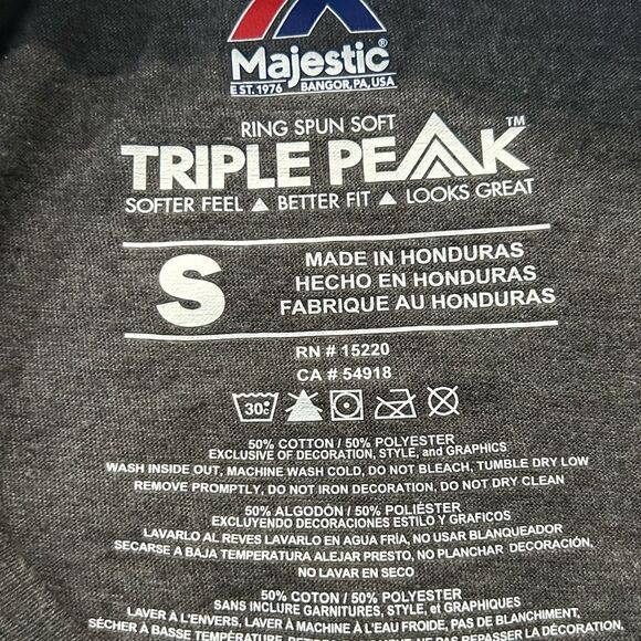 Chicago Bears Majestic Football Tee Shirt - Small - Picture 3 of 4